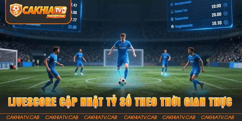 Livescore cập nhật tỷ số bóng đá theo thời gian thực 