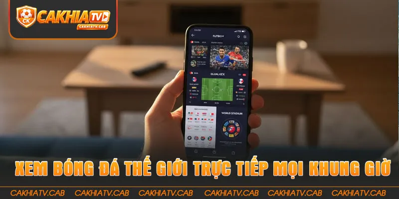 Xem Bóng Đá Thế Giới Trực Tiếp bùng nổ mọi khung giờ 